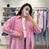 PINK COTTON SHIRT